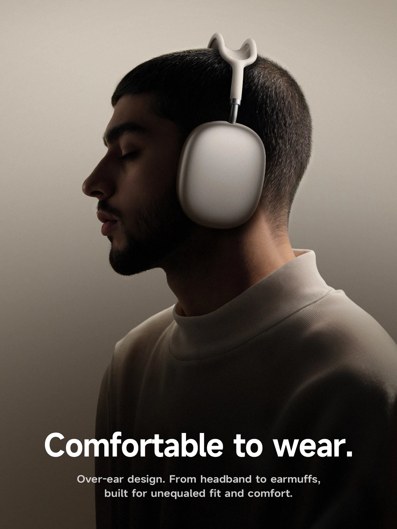 سماعات HOCO W65 بلوتوث 5.4 الجديدة - سماعات كبيرة HiFi للموسيقى والرياضة والألعاب لآيفون وأندرويد مع ميكروفون