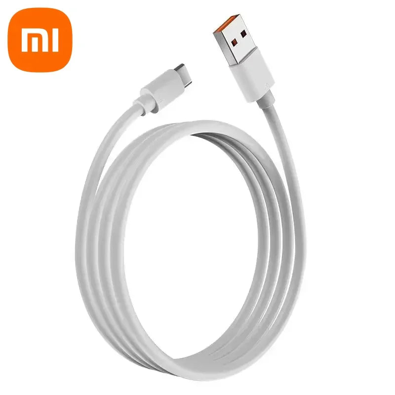 شاحن Xiaomi الأصلي 120W فائق السرعة - محول حائط هايبر تشارج مع كابل Type-C لهواتف Xiaomi 13 و 12 و 11 Ultra و Redmi