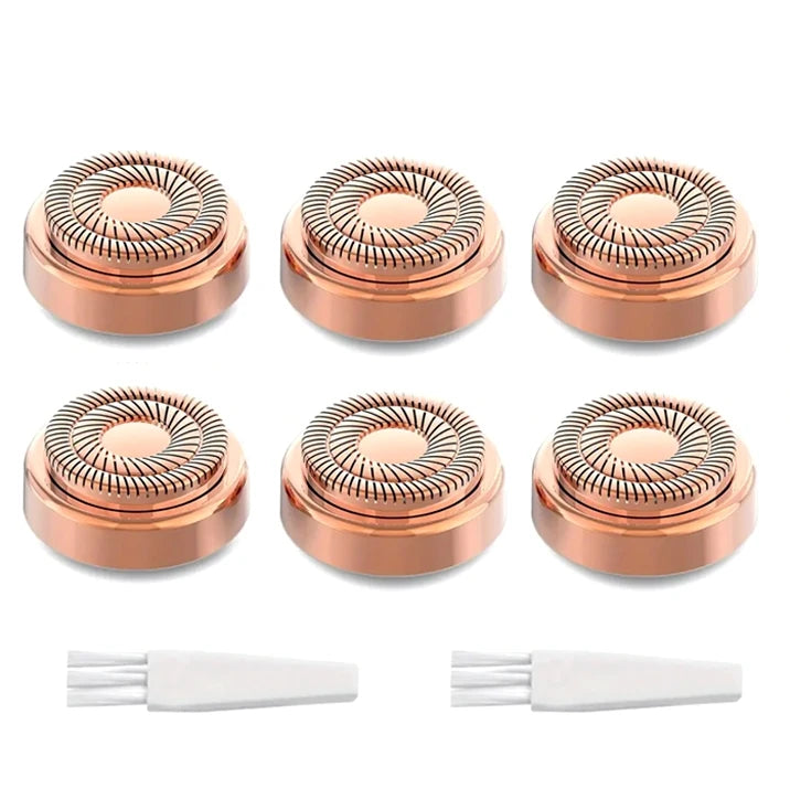 جهاز إزالة شعر الوجه الجديد 2024 - ماكينة حلاقة صغيرة بشكل أحمر الشفاه مع شحن USB