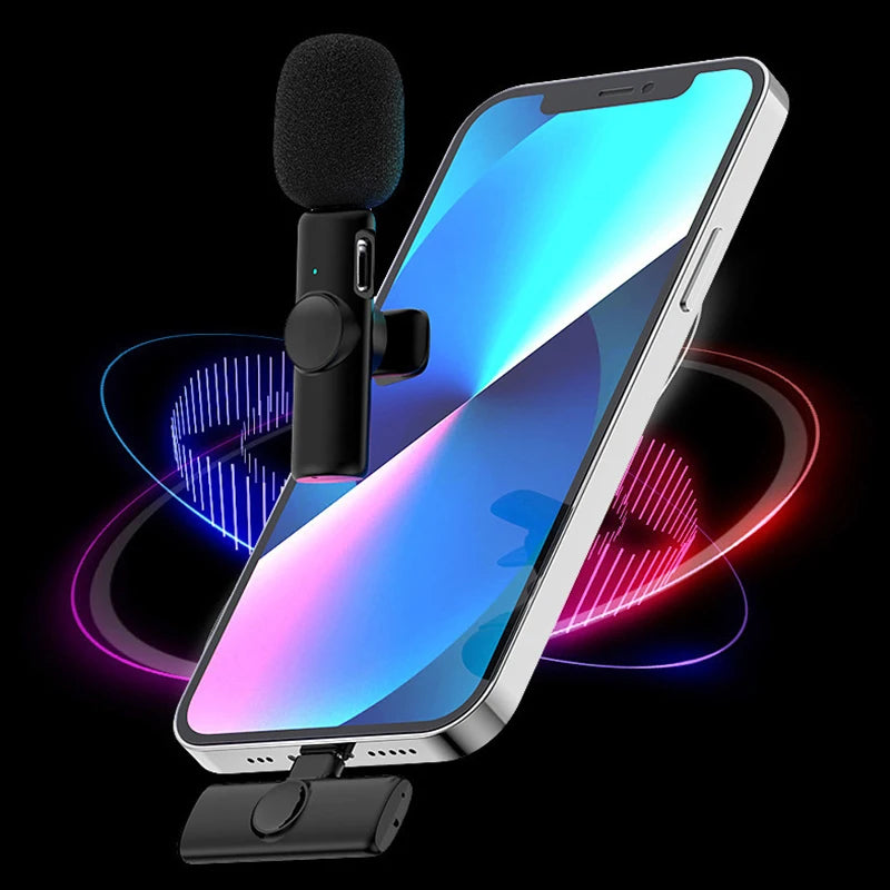 ميكروفون Lavalier احترافي لاسلكي - iPhone وiPad وAndroid