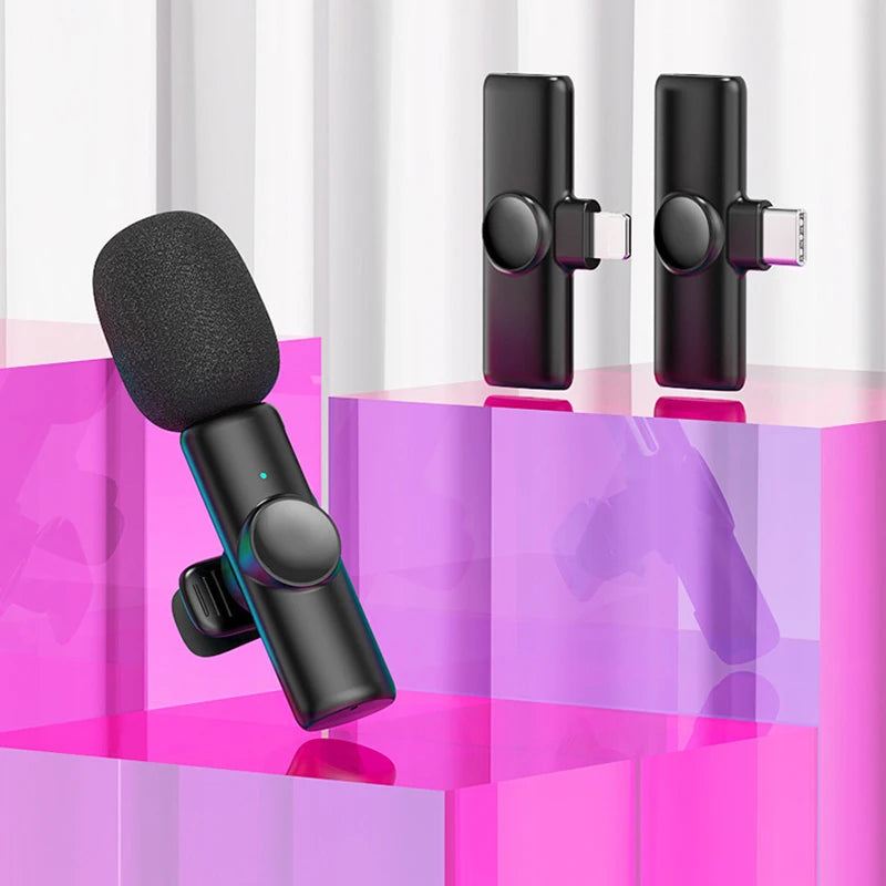 ميكروفون Lavalier احترافي لاسلكي - iPhone وiPad وAndroid