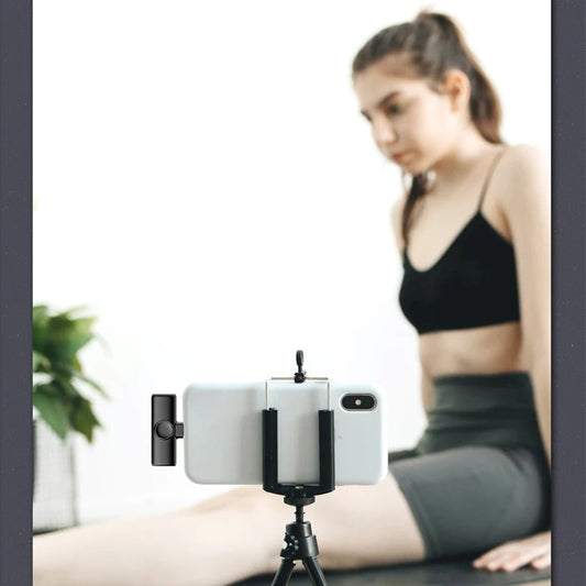 ميكروفون Lavalier احترافي لاسلكي - iPhone وiPad وAndroid