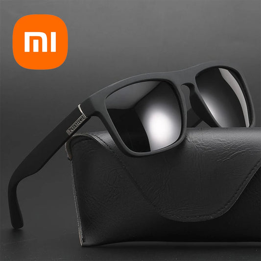 نظارات شمسية XIAOMI مستقطبة - نظارات UV400 للرجال والنساء للدراجات والصيد بحماية UV كلاسيكية
