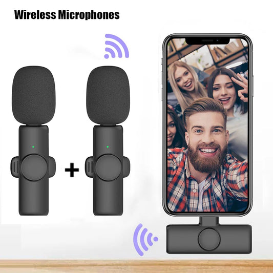 ميكروفون Lavalier احترافي لاسلكي - iPhone وiPad وAndroid